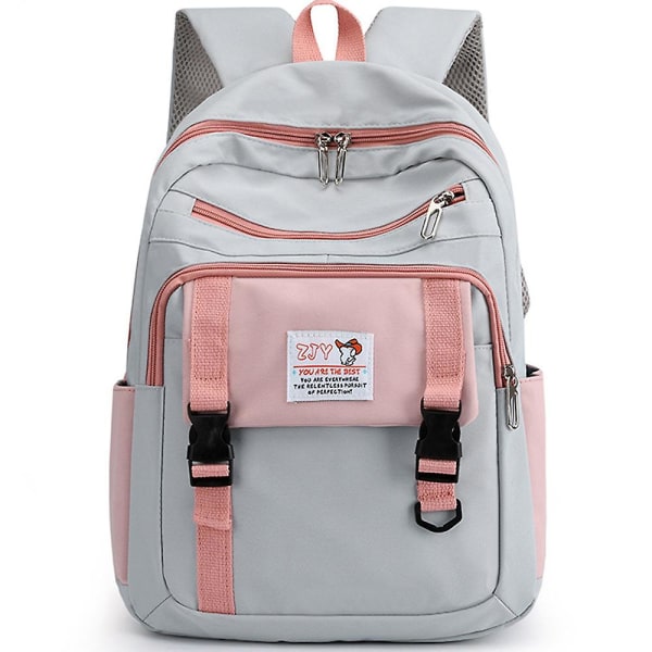 Trykt Skolesekk for Student Light Blue
