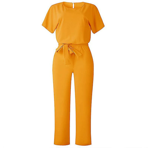 Dam Jumpsuit Casual Vida Ben Dam Aftonfest Lång Playsuit Yellow S