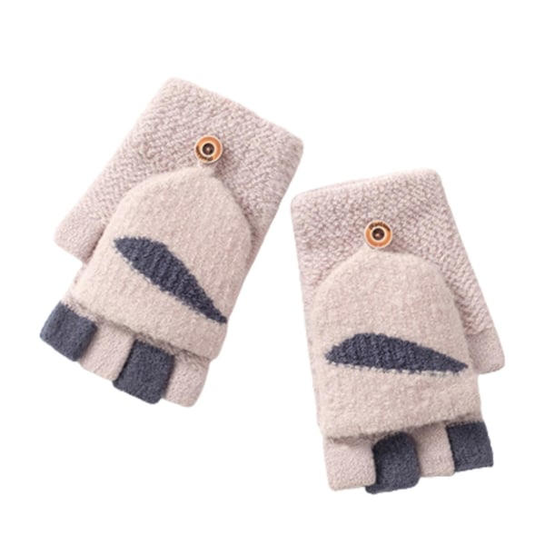 Fusk Cashmere Vuxenhandskar Andningsbar Akryl Stöd Skrivdesign För Kallt Väder Utomhus Skidåkning Och Cykling Lotus Root Starch
