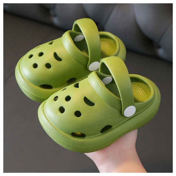 Strand Sandaler Halkfria Dusch Badrum Tofflor Mjuka Sommar Sandaler Green 22-23