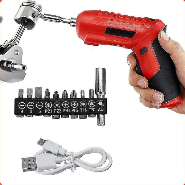 3.6V Monitoiminen Johdoton Ruuvimeisselisarja 47Pcs