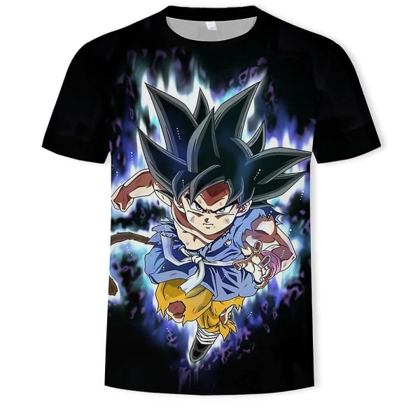 Anime Dragon Ball Tryck T-shirts Kvinnor Män Sommar Casual Kortärmad Tee Toppar Gåvor Till Fans B L