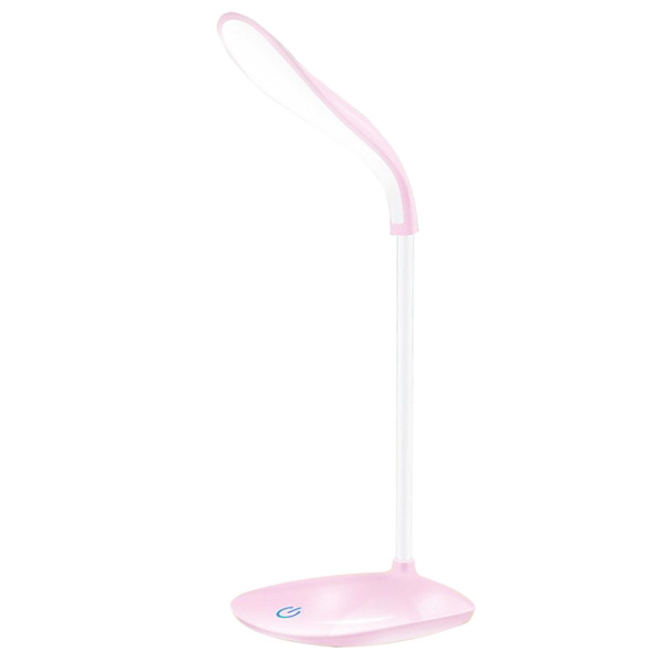Mini Søt Nattbordslampe Justerbar Kropp Morsom Skrivebordslampe Tenåringer Studenter Beste Gave Pink
