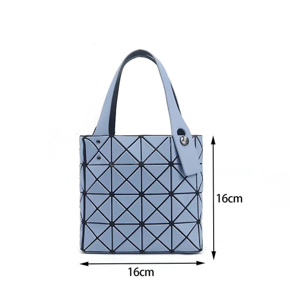 Kvinnor Tote Bag Japanska Issey Miyake Geometri Lingge Handväska Plånbok Telefonväskor Pink