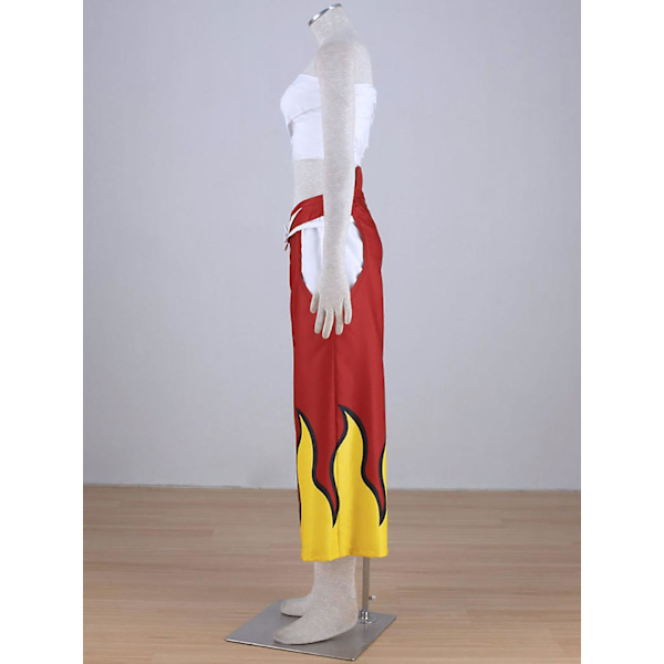 Fairy Tail Erza Scarlet Kostym Cosplay Karneval Festkläder För Kvinnor Costume M