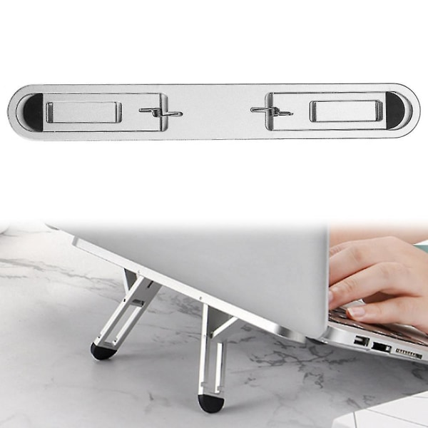 Justerbart Laptop Stativ Desktop Tablet Support Foldbar Notebook Holder
