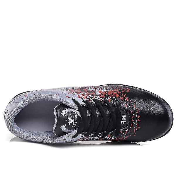 Trend Pojkar Fotbollsskor Spikes Fotbollsskor för ungdomar Stövlar Atletisk Sneaker 3ca1888 Black 38