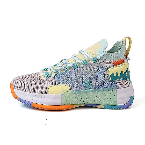 Herr Basketbollskor Mode Löparskor Andningsbara Sneakers 3c805 41
