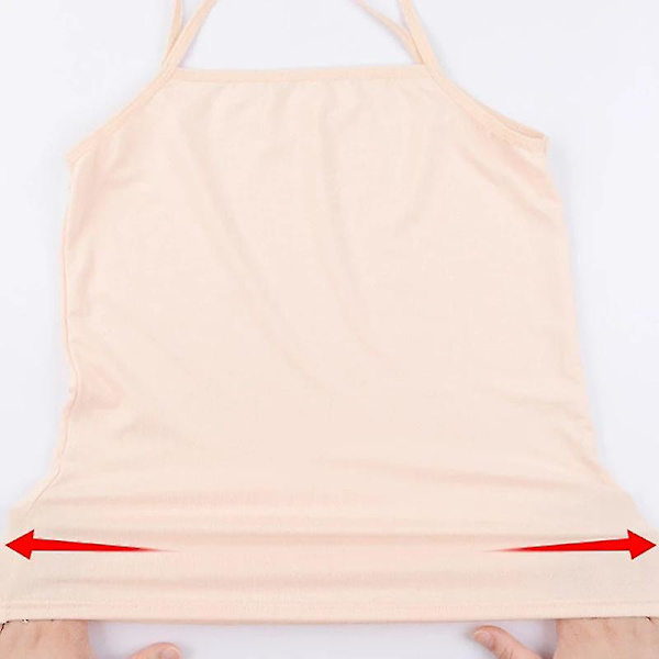Naisten Sling Toppi Kesä Tyttöjen Seksikäs Olkaimellinen Toppi Urheiluun Joogaan Fitness Pohjatoppi Skin XL