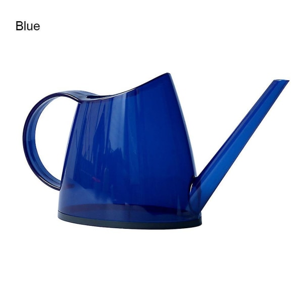 Transparent Matt Vattenkanna Lång Pip Liten Vattenkruka För Inomhus Och Utomhus Blue