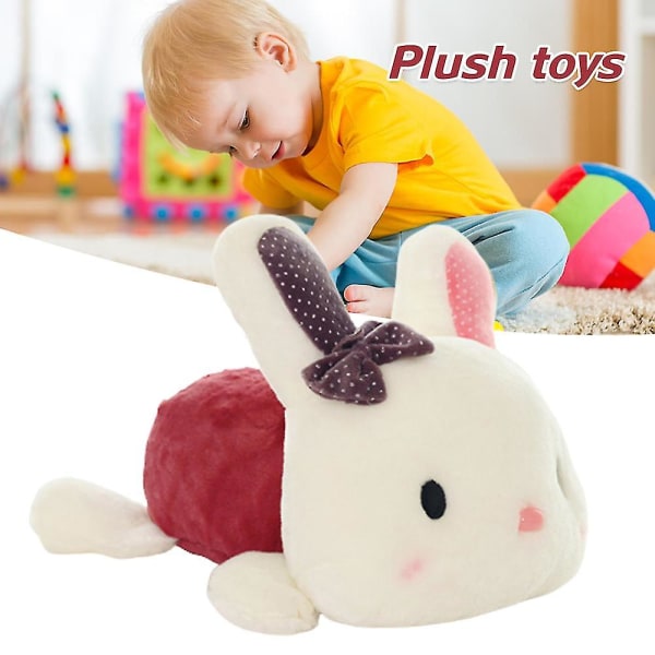 Bunny Anime Karaktär Plysch Leksak Mjuk Gosig Vänner Baby Sovkudde Fuchsia 20cm