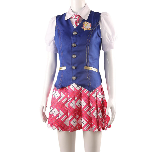 Sophia Blair Willows Cosplay Anime Prinsesse Charmskole Pige Jk Uniform Nederdel Til Voksen Kostume Lolita Delancy Kjole L