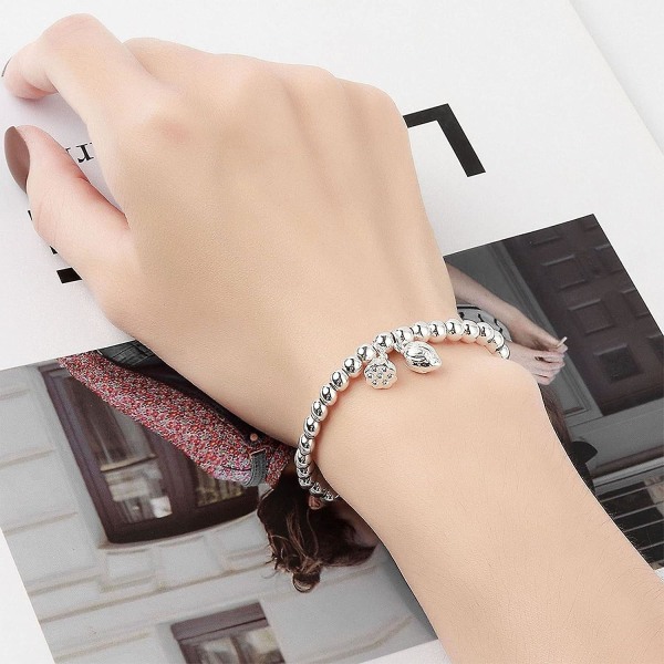 Armbånd Perler Armbånd Smykker Fe Simpel Mode Gaver Solar Ure (sølv One Size)