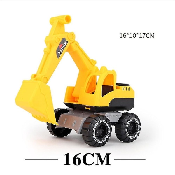 Baby Simulering Engineering Bil Lastbilar Konstruktion Fordon Leksak För Pojke Present EXCAVATOR