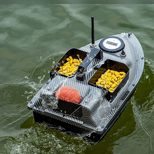 Gps-positionering intelligent fjärrkontrollbåt återvänder med ett klick, matande betebåt fisketillbehör