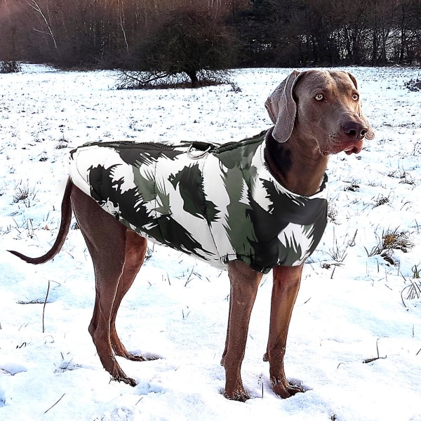 Vinter Hundkläder Fransk Bulldog Varm Jacka Vattentät Hund Kläder Outfit Väst för Små Mellanstora Stora Hundar Black S