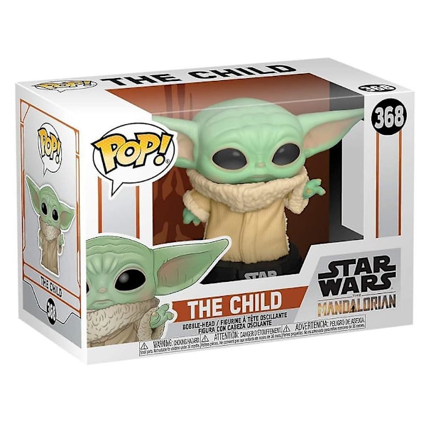 Star Wars: The Mandalorian Baby Yoda Barnfigurer, Yoda Baby Leksaker