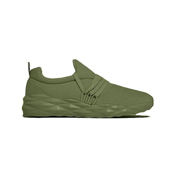Dame Åndbare Snøresko Sneakers Sport Løbesko Green 41