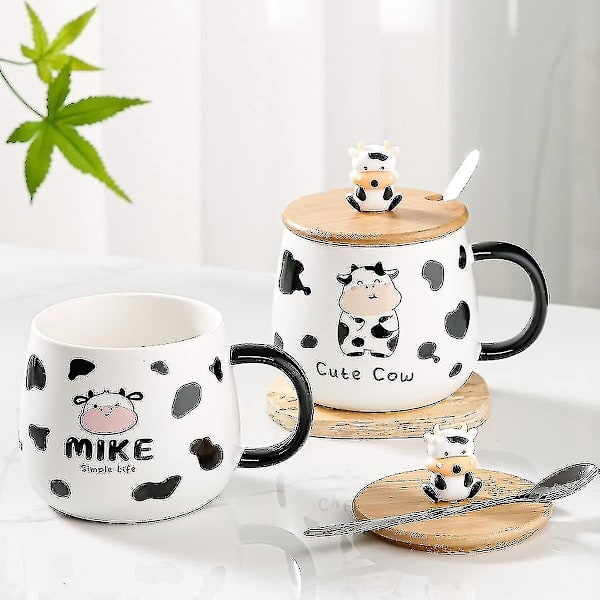Kopp Mugg Kaffe Mugg Ko Present 400ml Keramik Te Mugg Yl