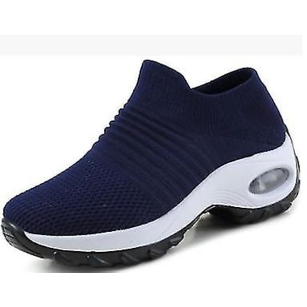 Damskor,hypermjuka skor för fitness Blue and white EU35
