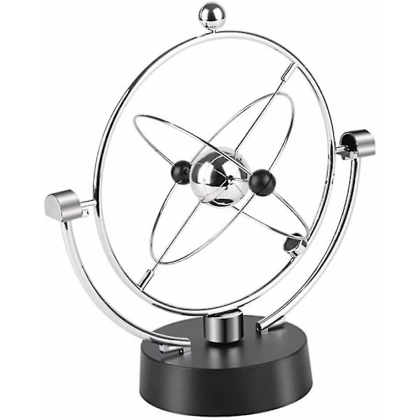 Elektronisk Swing Ball Boll Perpetual Motion Fysisk Vetenskap Leksak Kinetic Art Globe Newton Pendel