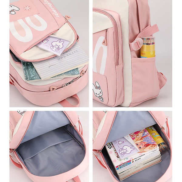 Campus Style Lätt Ryggsäck Pink