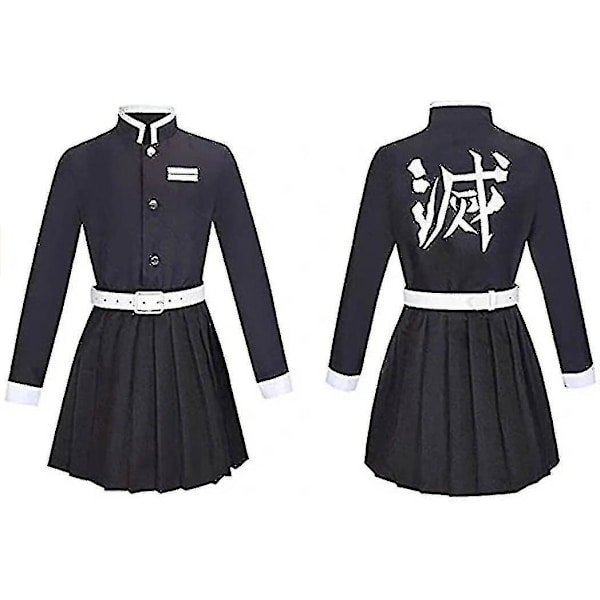 Klänning Kostym Tsuyuri Kanao Cosplay S