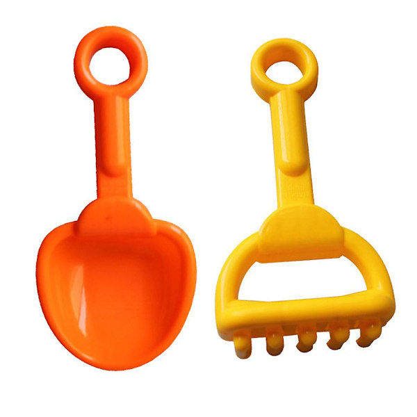 Strandleksaker för barn 4 st/set Sandspade, Kratta, Sandsil, Spadeset, Sandlådeleksaker, Sommarstrandleksaker utomhus