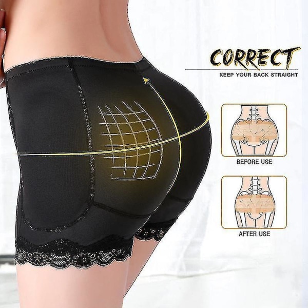 Byxor Dam Buttocks Korsett Korsett black 3XL