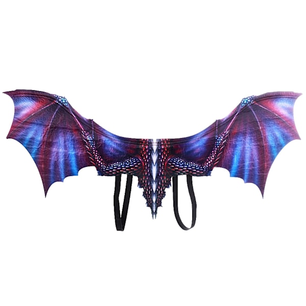 Halloween Drakvinge Cosplay Karneval Vingar För Vuxna Röd Gul Eller Lila Djurvingar Halloween Kostym purple