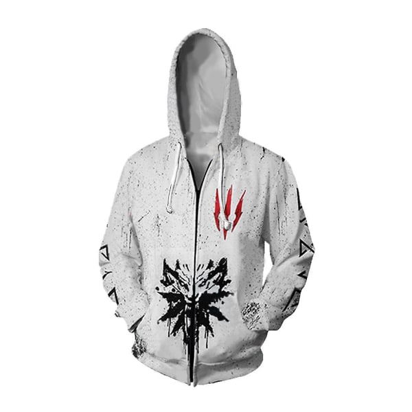 Hoodie Cosplay 3d Digitaltryck Casual Sports Huvtröja Herr M