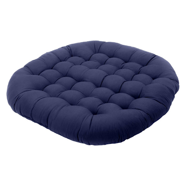Stolsetepute Dekorativ Komfortabel Bomullsdesign For Stue Balkong Terrasse Navy