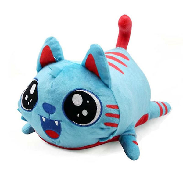 Meows Aphmau Plyschdocka Mee Meow Leksak Cola Pommes Frites Hamburgare Bröd Enhörning Ren Mat Katt Gosedjur Kudde Gåvor Khaki