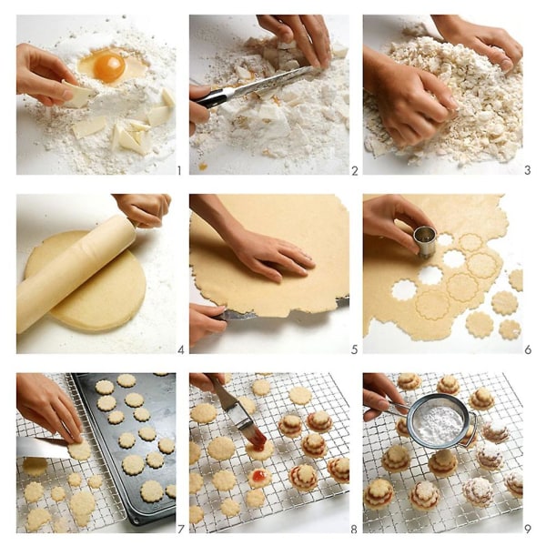 4 stk. Kakeform Robust Anti-korrosjonsform For Restaurant One Set