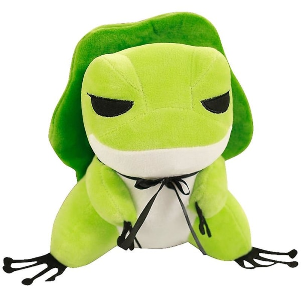 Japan Kawaii Casual Game Travel Frog Plysch Ryggsäck Axelväska Gosedjur Leksak Docka För Barn Flickor Barn Födelsedagspresenter 40cm green