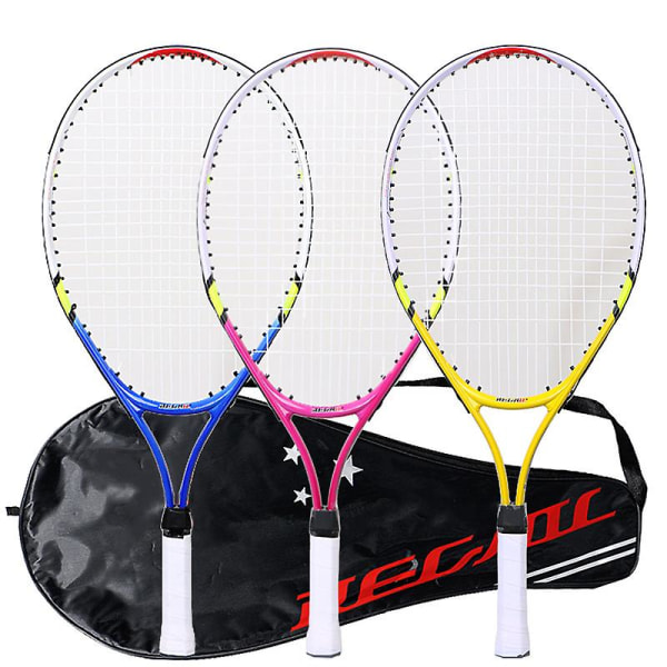 Lasten Juniori Urheilu Tennismaila Alumiiniseos PU-kahva Tennismaila Red