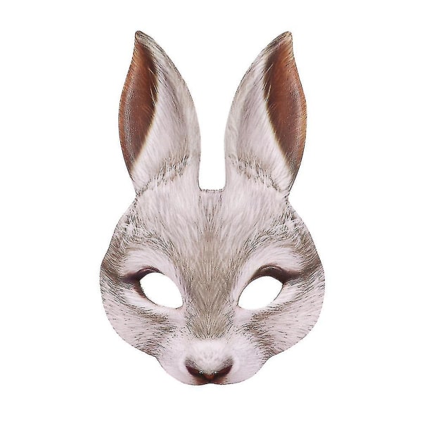 Julråtta Maskeradmask Brown rabbit-mask