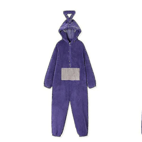 Teletubbies En-delad Pyjamas i Fleece för Kvinnor och Män lila M