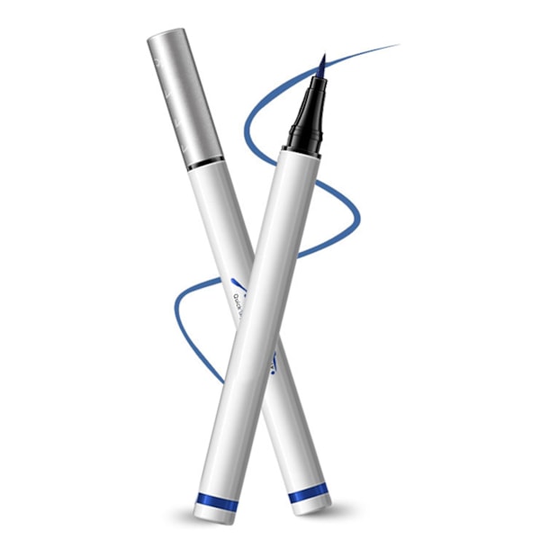 Vedenkestävä Nopeasti Kuivuva Taika Eyeliner-kynä Kestävä Hienkestävä Kosmetiikkameikkityökalu Naisille Blue
