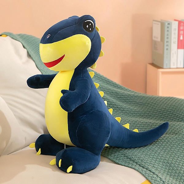 Tecknad Dinosaurie Plyschleksak Söt Storögd Dinosaurie Gosedjur Plyschdocka Barnpresenter Green