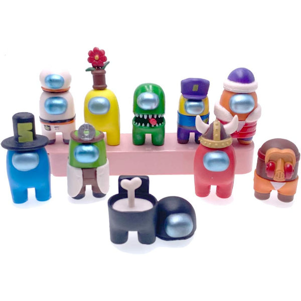 Actionfigurer Model Legetøj Kage Dekorationer til Børn Rumspil