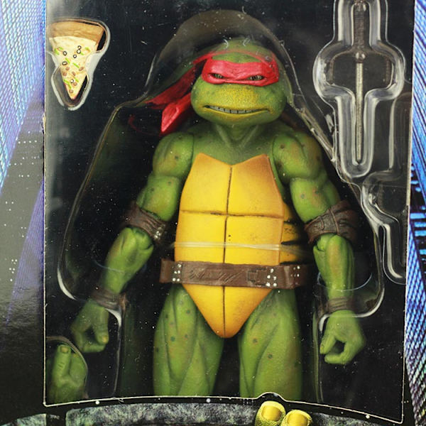 NECA Teenage Mutant Ninja Turtles 1990 filmversion TMNT Limited Edition 7-tums rörlig docka handdocka modellprydnad lila