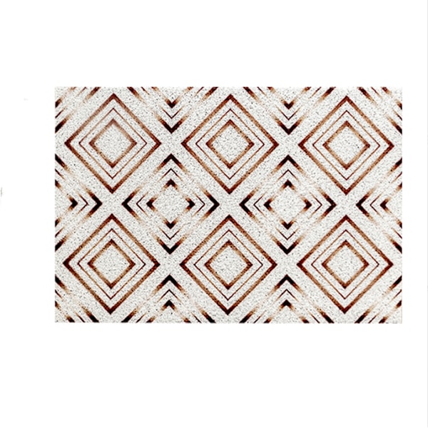 Geometrinen Patchwork PVC Eteisen Matto Liukumaton Lattiamatto Kylpyhuone Keittiö
