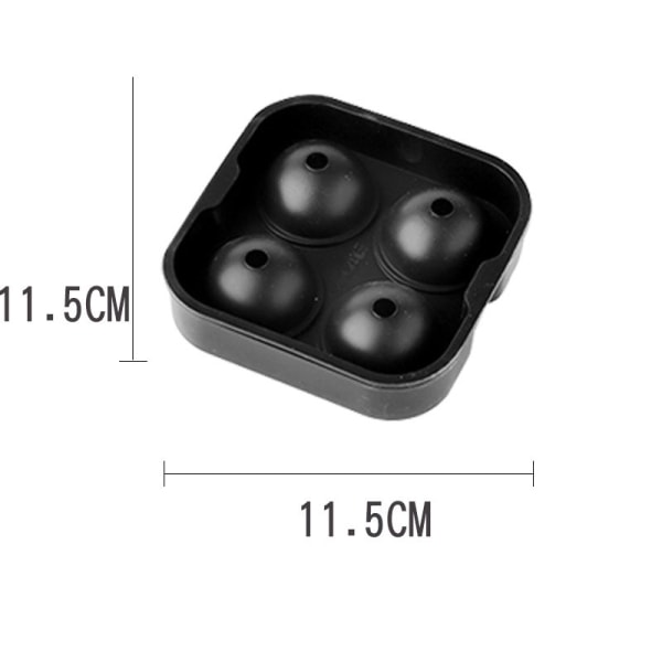 Silikoninen jääpalamuotti, jääpallo, jääpalamuotti, pyöreä, 11,5*11,5cm