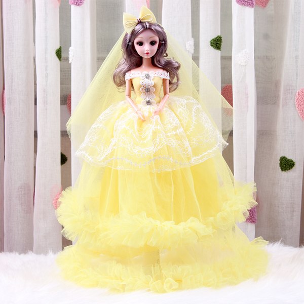 Enchanting Princess - 45 cm Barbie-dukke i brudekjole for barn