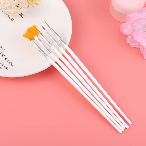 30 stk. kagemaling pensler/fondant
