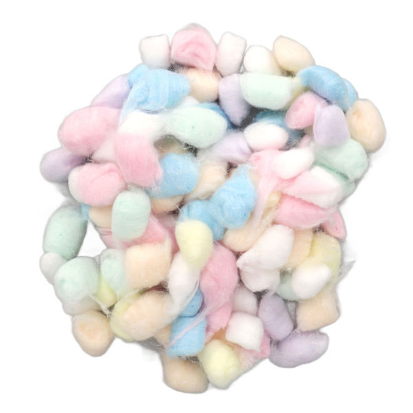 Hamster Bomullsboll Vinter Varm Mjuk Smådjur Sängkläder Bomullsboll för Hamster Syrisk Hamster Chinchilla Rainbow