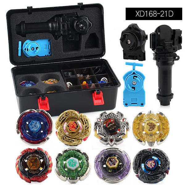 Battling Top Burst Gyro Leke Sett 12 Spinning Tops 8#