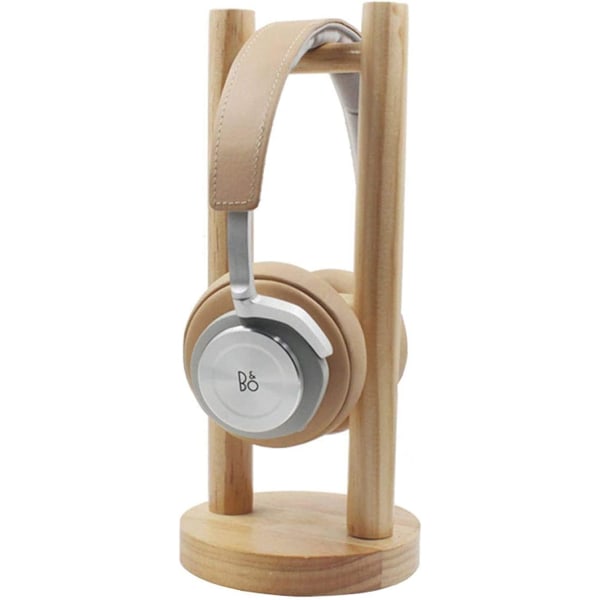 Universal puinen kuulokejalusta Tyylikäs kuulokejalusta