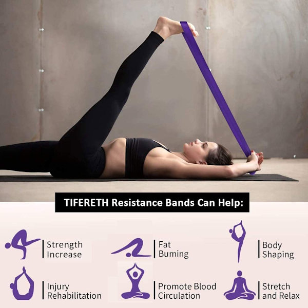 Pull-Up Bands Motstandsbånd Treningsbånd